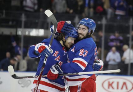 Will the Rangers projected lines unite Panarin and Zibanejad on the top line?