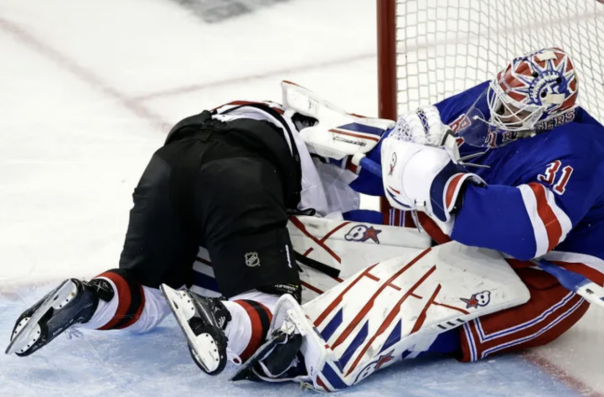 Extra Passing Burns Rangers; Fall To Devils In OT - Blue Seat Blogs