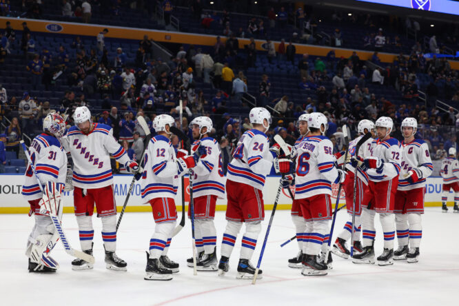Good teams beat bad teams in the NHL, and the Rangers are doing just that.