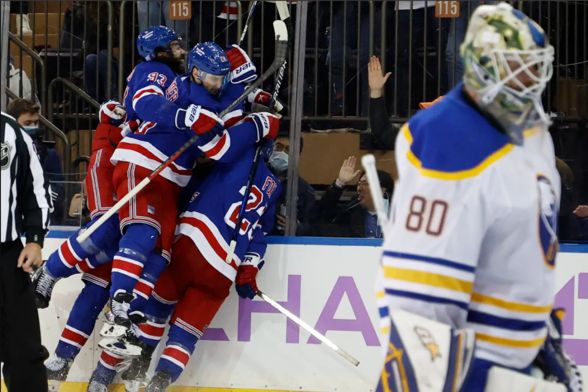 Ryan Lindgren game winner over Buffalo