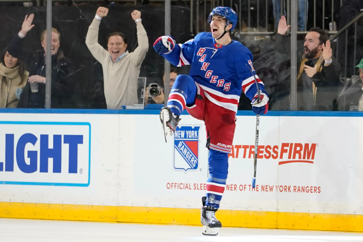 Filip Chytil OT winner against the Devils