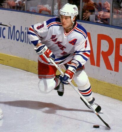 Adam Graves capped a Rangers come back win over Florida in 1998.