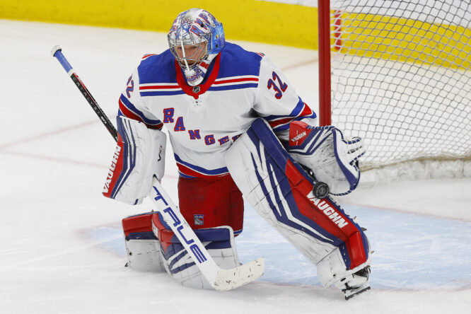With Jonathan Quick injured, the Rangers have made several recalls.