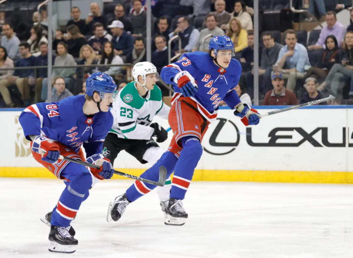 On Rempe, Edstrom, and the 2024 Rangers playoff roster Blue Seat Blogs