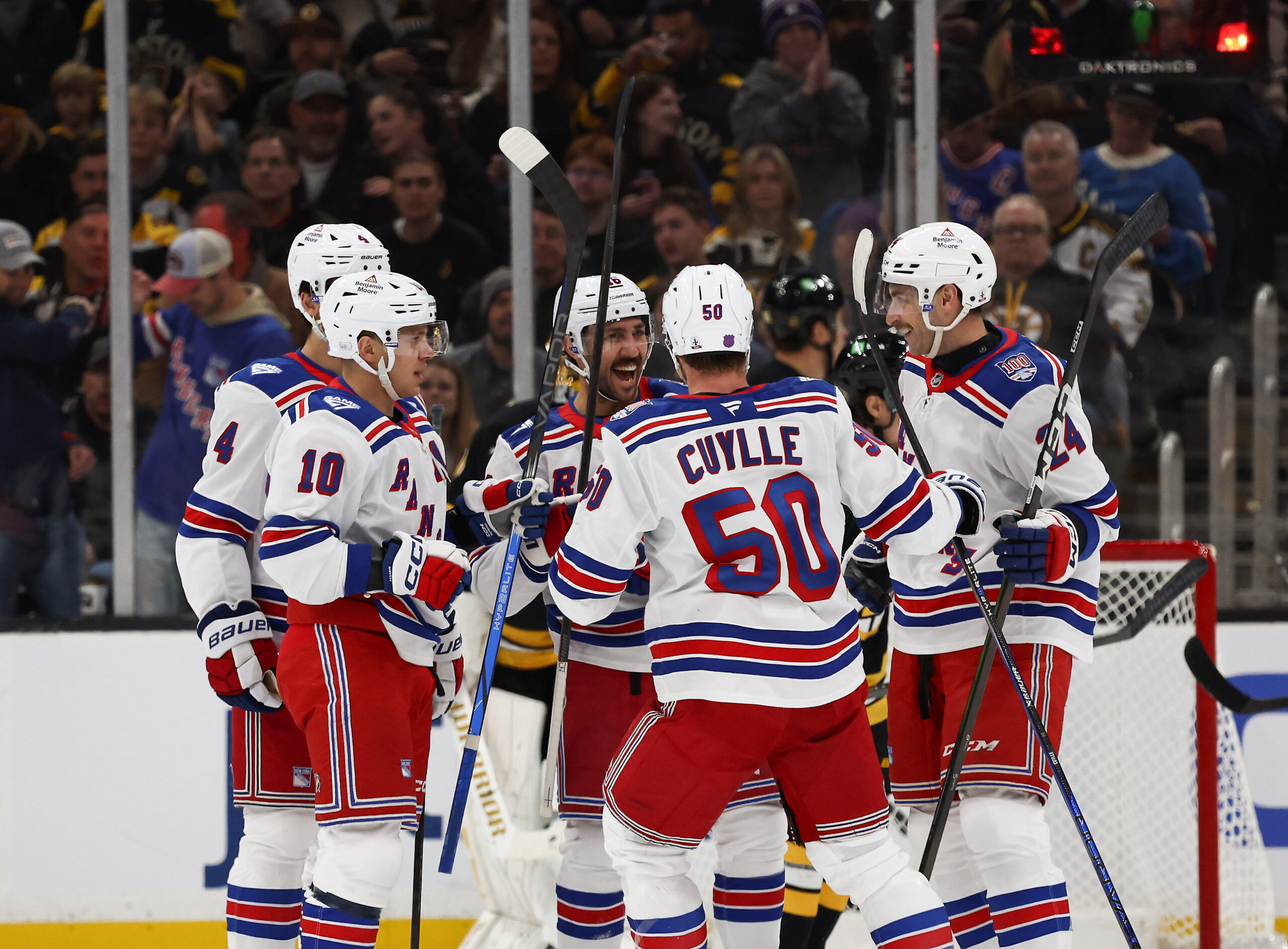 Rangers Recap: Bruins 6-2 their stomachs - Blue Seat Blogs